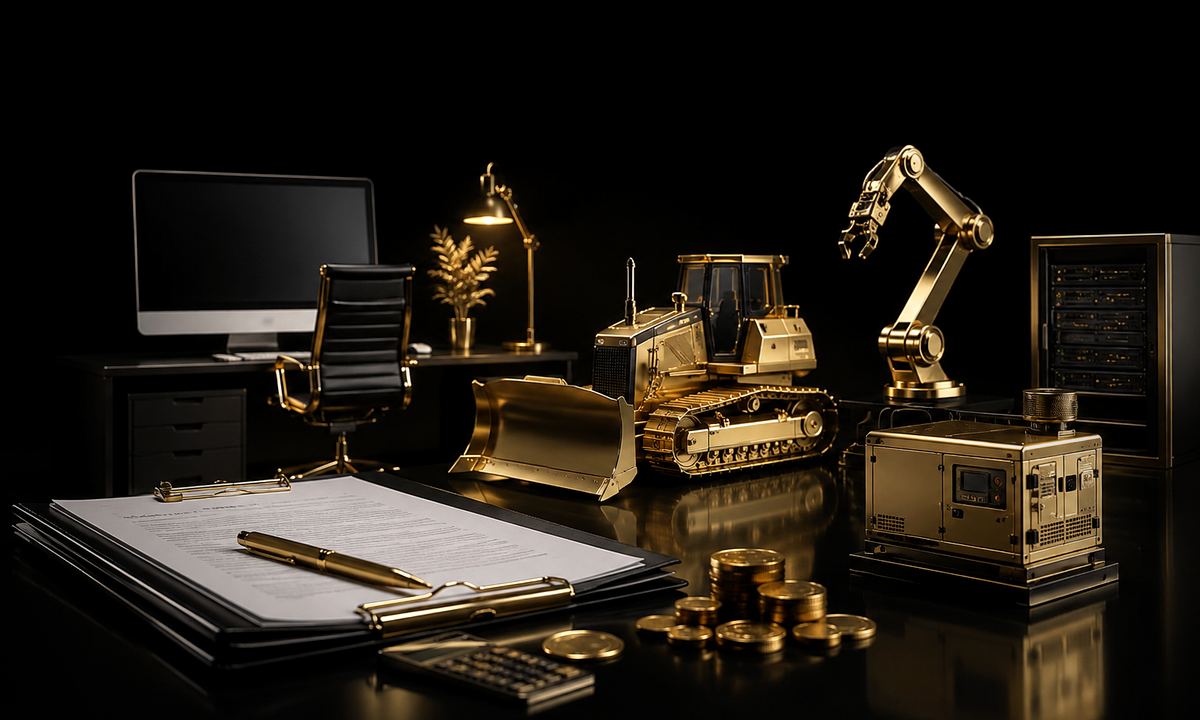 Lease finance solutions premium visual
